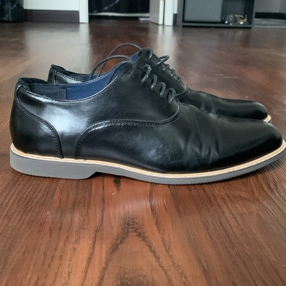Steve madden black dress shoes size 9.5 men’s - Picture 3 of 5